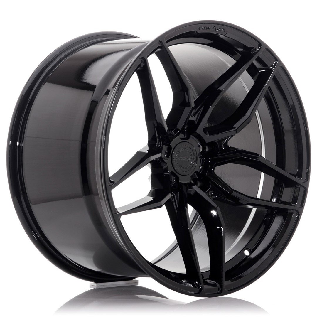 Set of 4 x CVR3 5x112 19x9.5" ET45, Gloss Black