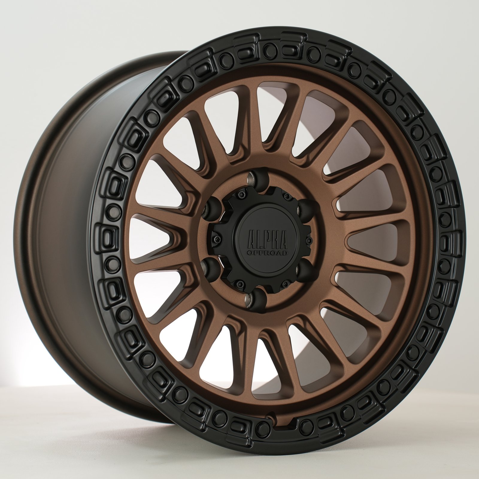 Rota Combat 17x9" 6x139.7 ET0, Bronze, Black Lip