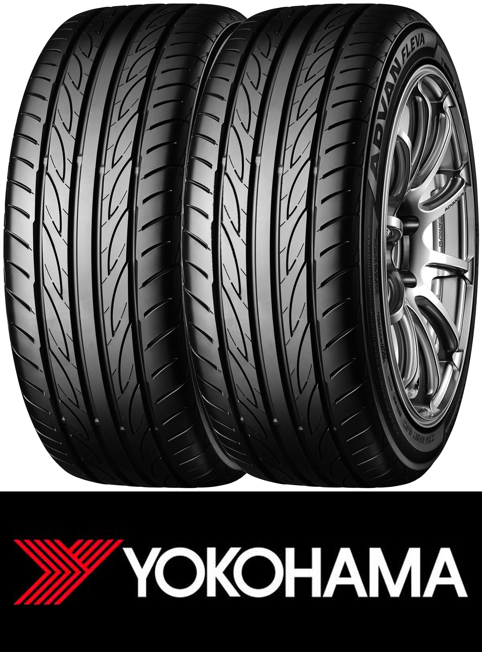 Pneus Yokohama Advan Fleva V701 255/45 R18 99W (la paire)