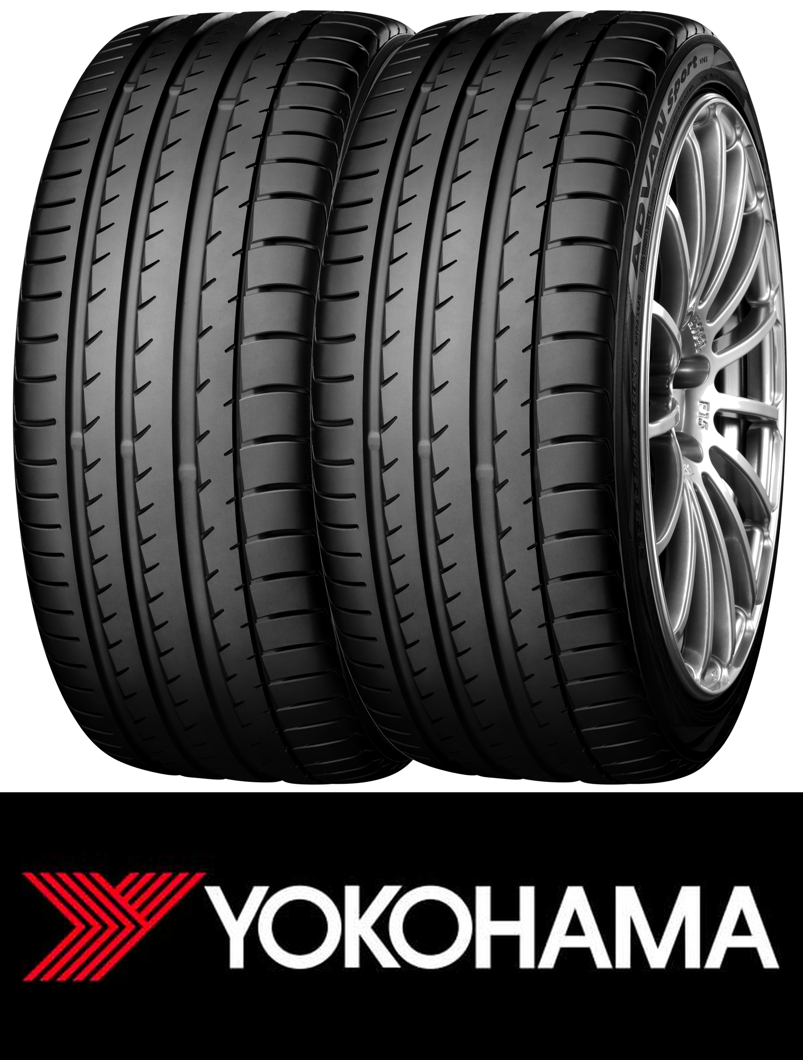 Pneus Yokohama Advan Sport V105 225/45 R18 95Y (la paire)