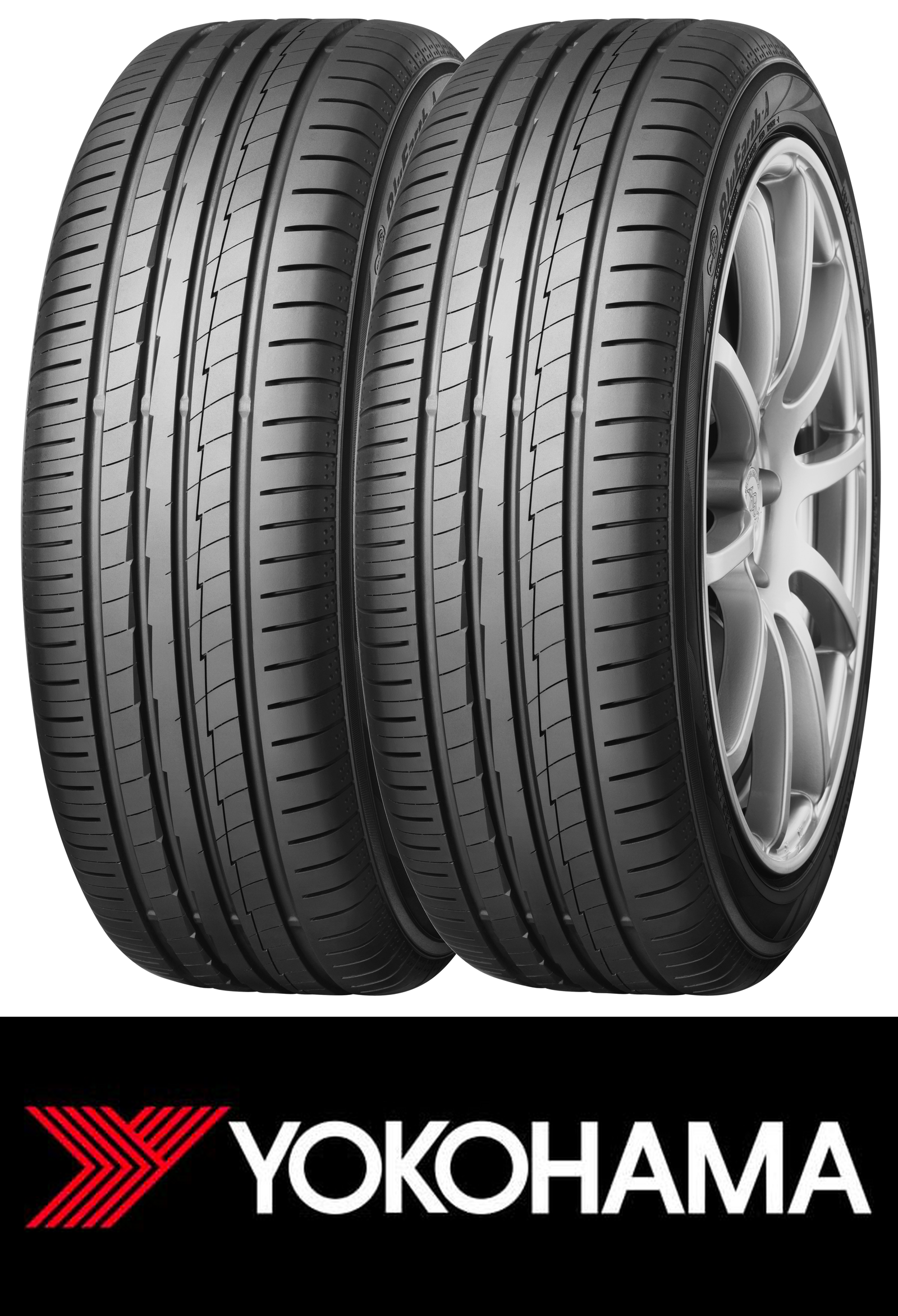 Pneus Yokohama BluEarth-A AE50 235/55 R18 104W (la paire)