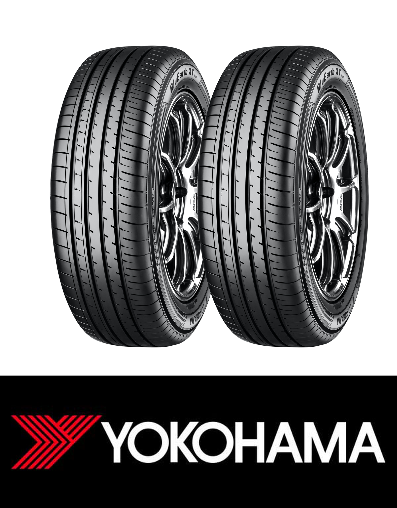 Pneus Yokohama BluEarth AE61 235/60 R17 102V (la paire)