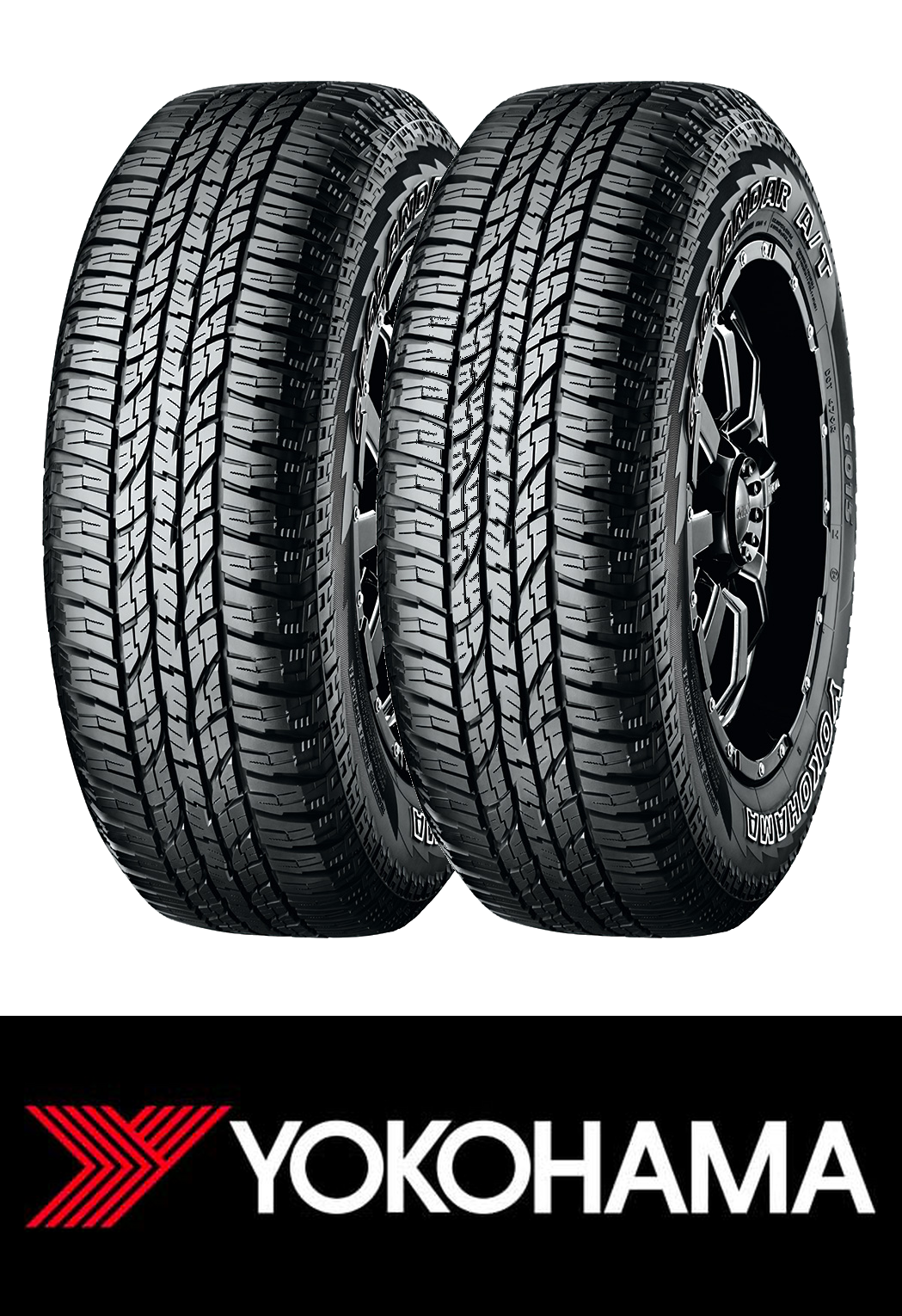 Pneus Yokohama Geolandar A/T G015 285/45 R22 (la paire)