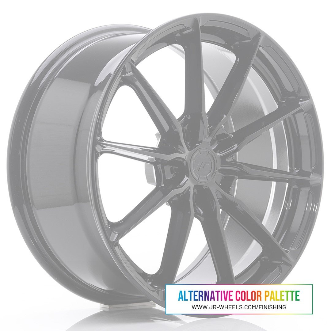 Japan Racing JR-37 19x8.5" (5 hole custom PCD) ET35-45, Custom Finish