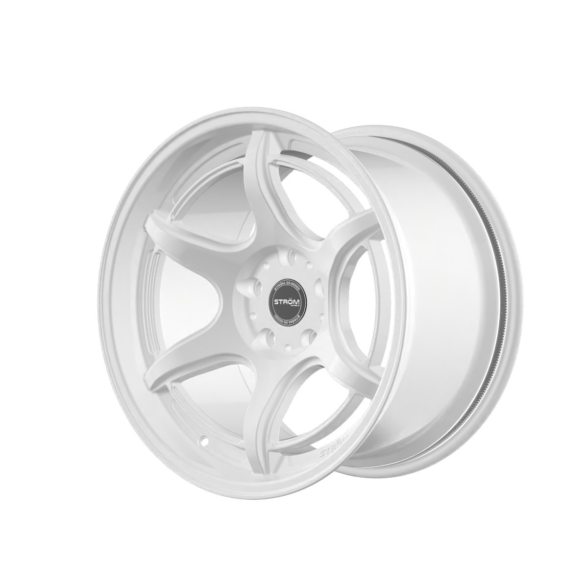 Ström DS-F45 18x10.5" 5x114.3 ET10, Full Gloss White