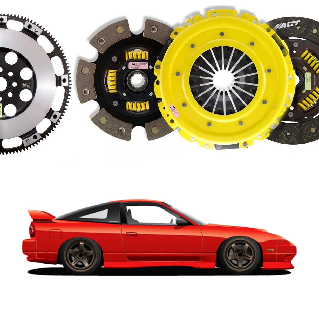 ACT Reinforced Clutches for Nissan 200SX S13 (CA18DET)