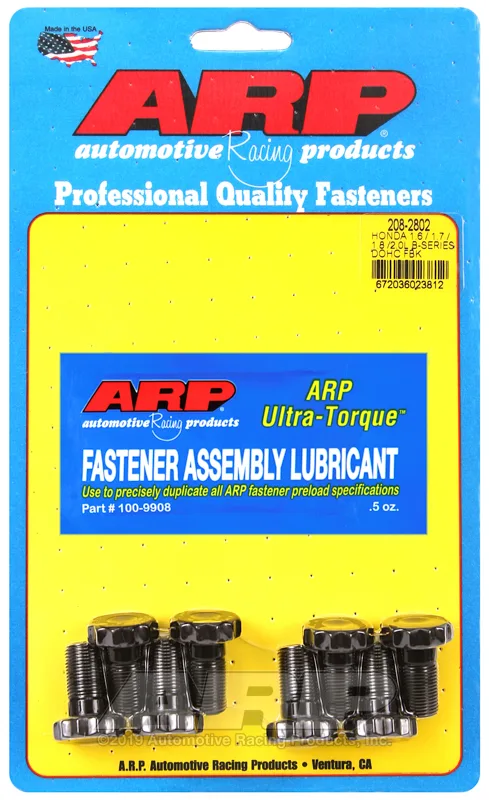 ARP Flywheel Bolts for Honda B16, B17, B18, B20 DOHC (M12x100 - Length 23 mm)