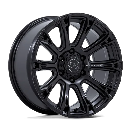 Black Rhino BR020 Diamondback 20X9 6x139.7 ET12, Flat Black