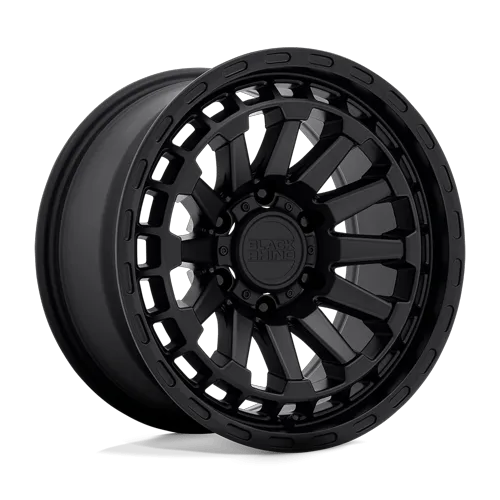Black Rhino Raid 17X8.5 6x139.7 ET0, Flat Black