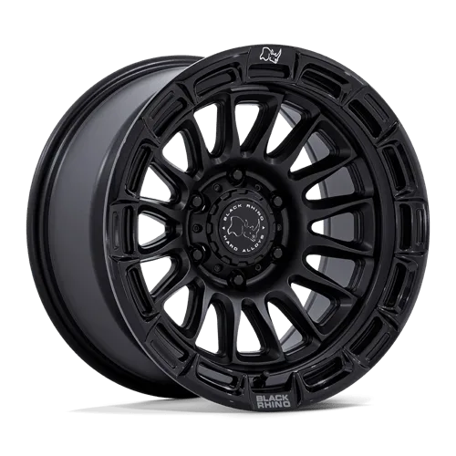 Black Rhino BR025 Rival 17X9 6x139.7 ET-12, Matte Black, Gloss Black Lip