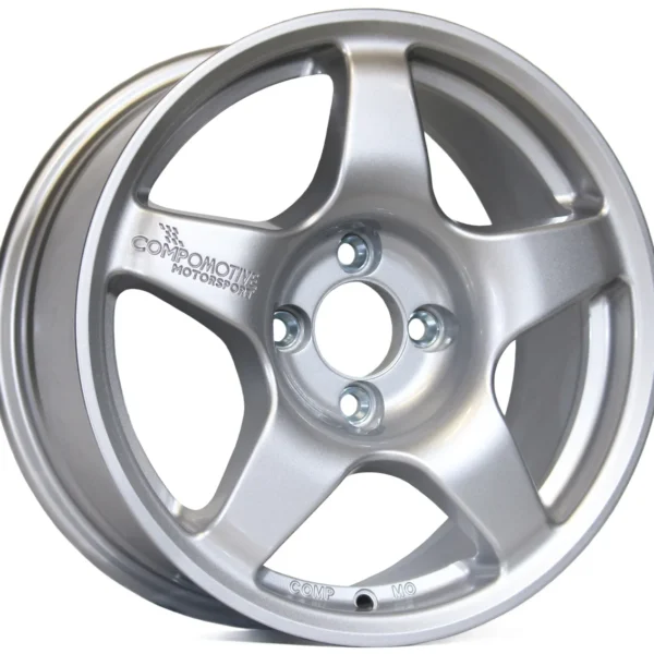Compomotive MO 1570 (MO5) 15x7" 4x100 ET35, Silver
