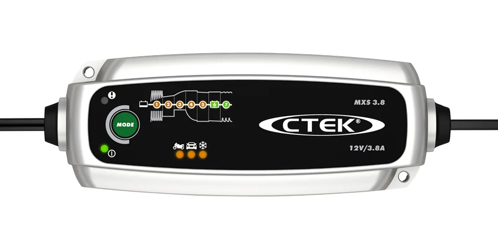 CTEK MXS 3.8 Battery Charger (Lead-Acid 3.8 A)