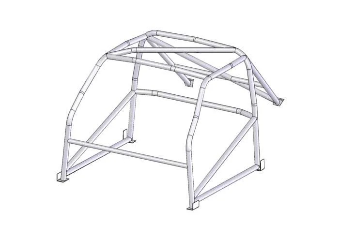 Custom Cages Historic Weld-In Roll Cage for Ford,Lotus Lotus Cortina MK1 - FIA