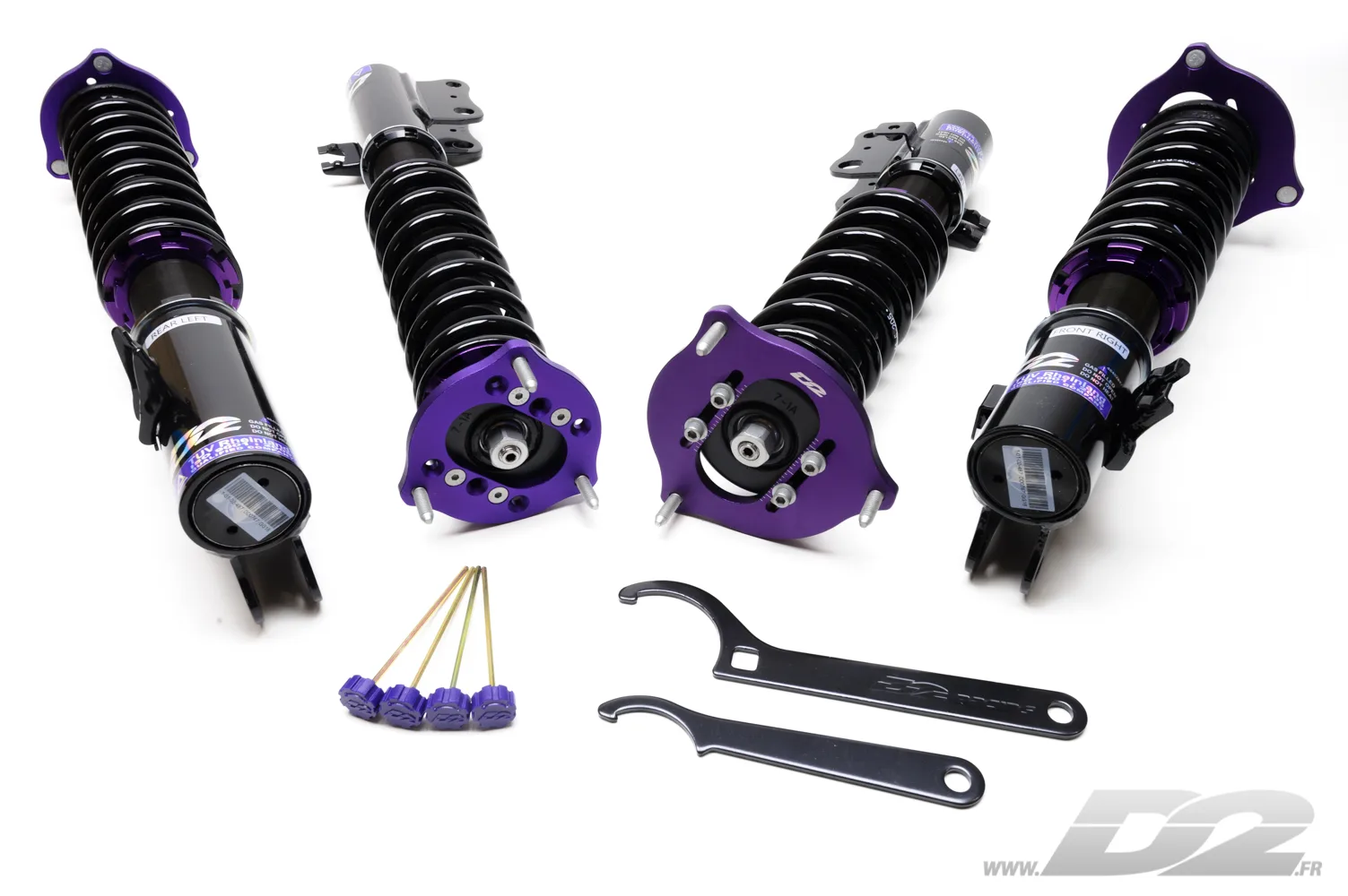 D2 Street Coilovers for Subaru Impreza WRX / STI GC & GF (92-00)