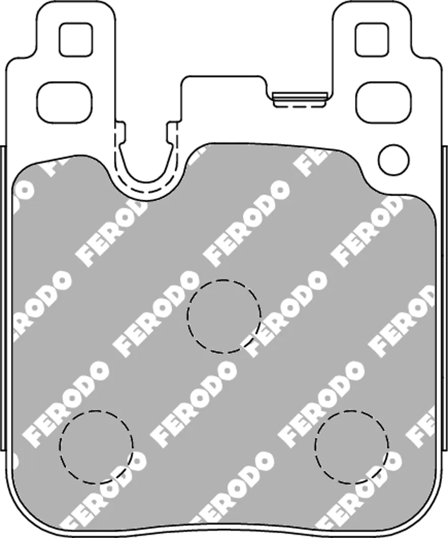 Ferodo DS2500 Rear Brake Pads for BMW F20 / F21 (2010+)