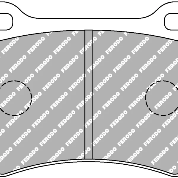 Ferodo DS1.11 Front Brake Pads for Renault Clio RS 3 (2006+)