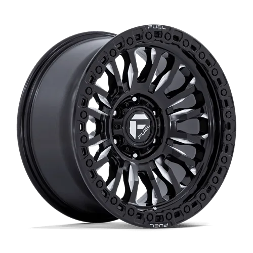 Fuel FC857 Rincon 20X9 6x139.7 ET20, Gloss Black Milled