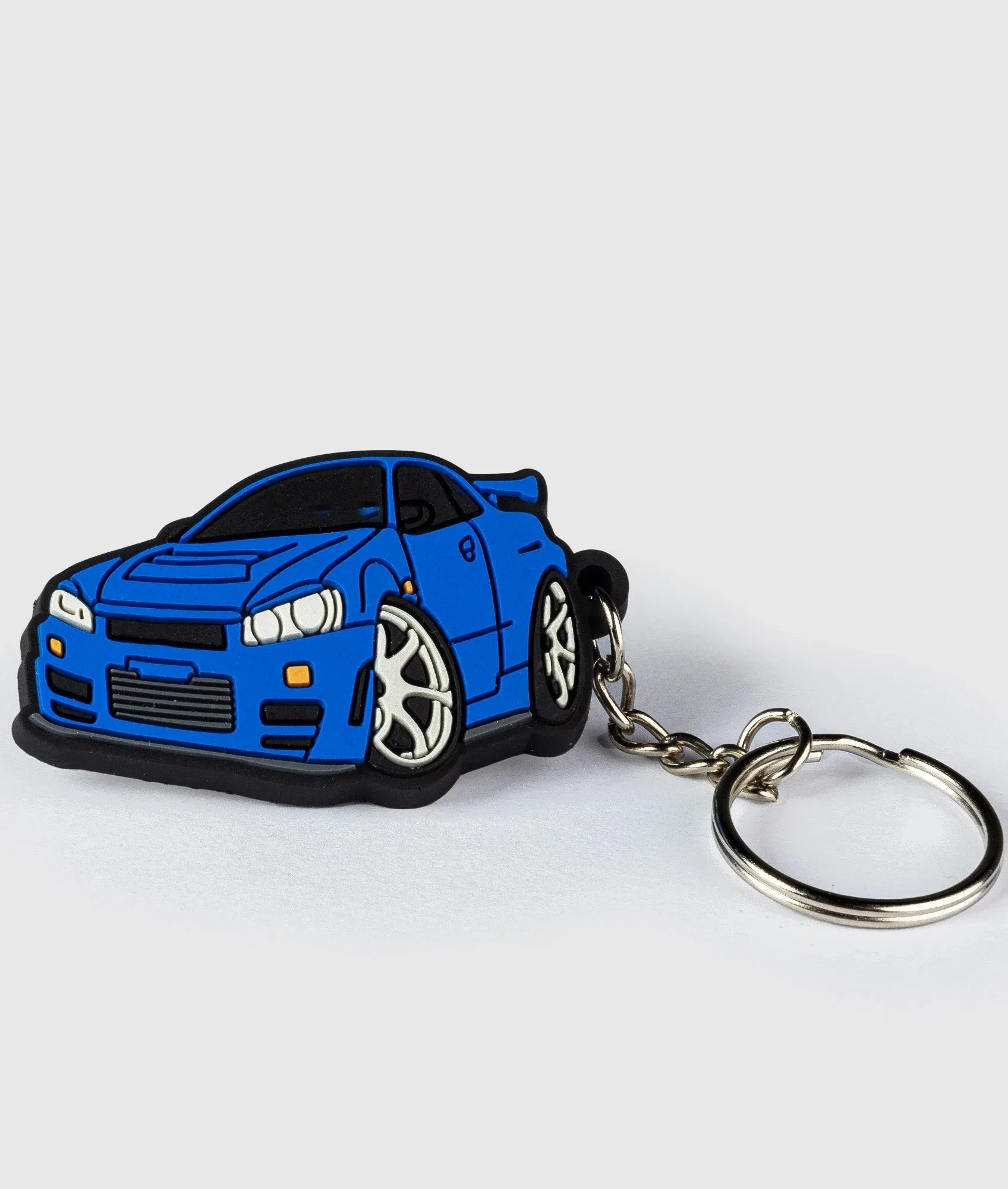 HardTuned Nissan Skyline R34 GTR Key Ring - White