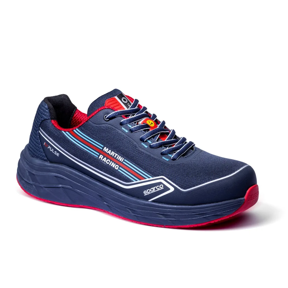 Sparco Impulse ESD S1PS SR FO HRO Martini Racing Safety Shoes