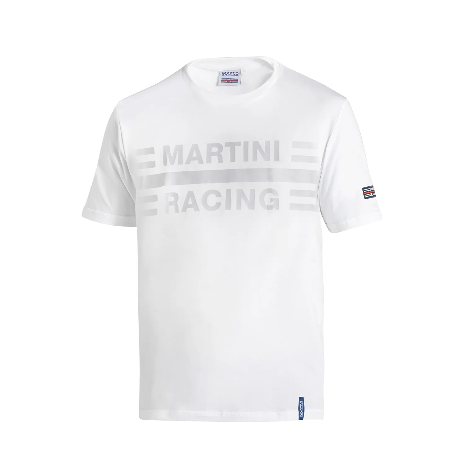 Sparco Martini Racing Big Logo T-Shirt, White