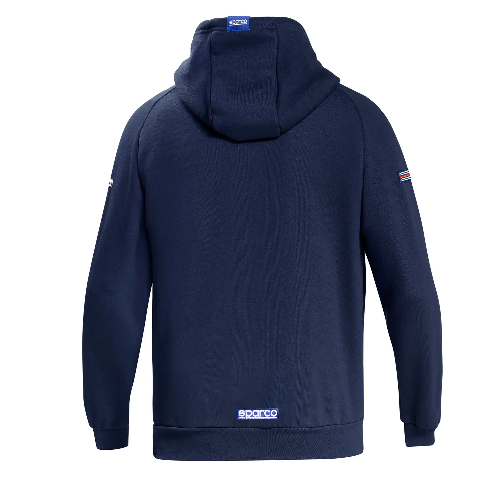 Sparco Martini Racing Lancia Rally 037 Hoodie, Navy Blue & White - Image 2