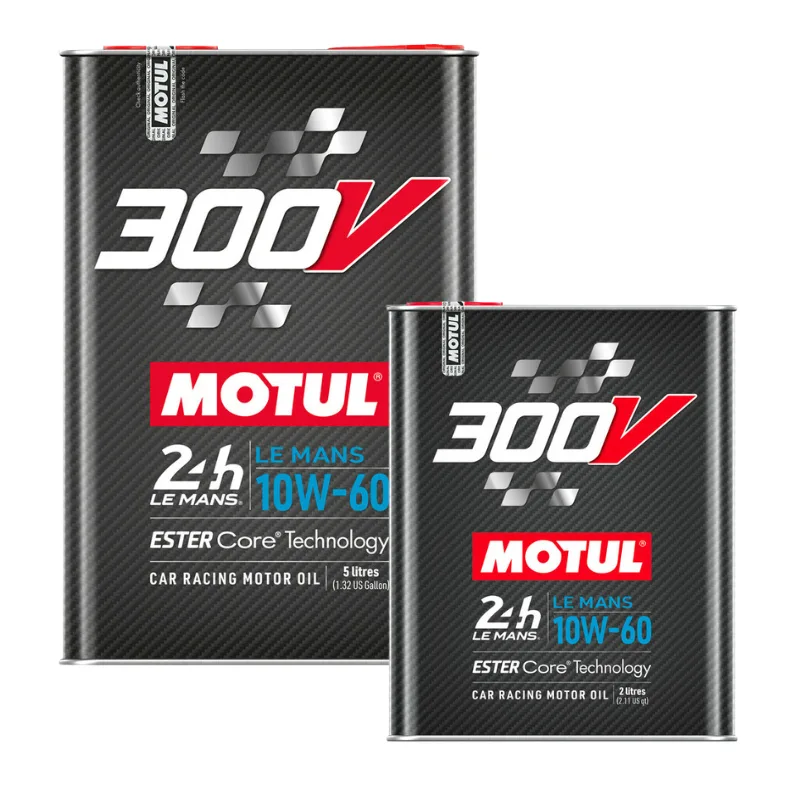 Motul 300V Le Mans 10W60 Engine Oil Bundle (5L + 2L)