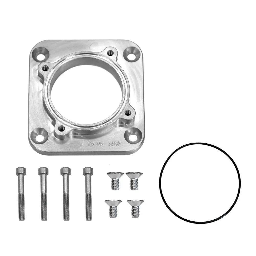 DBW Bosch 70 mm E-Throttle Adapter for Custom Intake Manifold