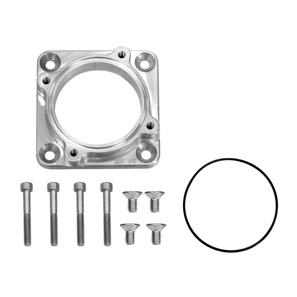 DBW Bosch 70 mm E-Throttle Adapter for GReddy Nissan RB Intake Manifold