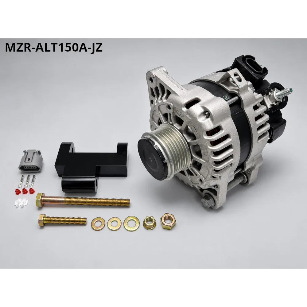 AC & Power Steering Delete Kit + Borgwarner Alternator for 1JZ & 2JZ