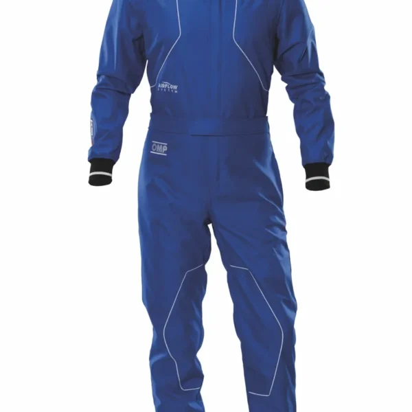 OMP KS-4 Kart Overall Royal Blue