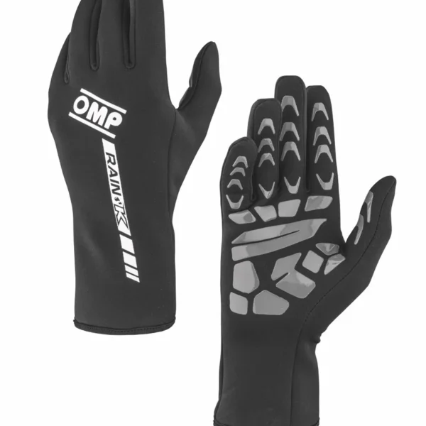 OMP RAIN-K Kart Gloves Kids Black