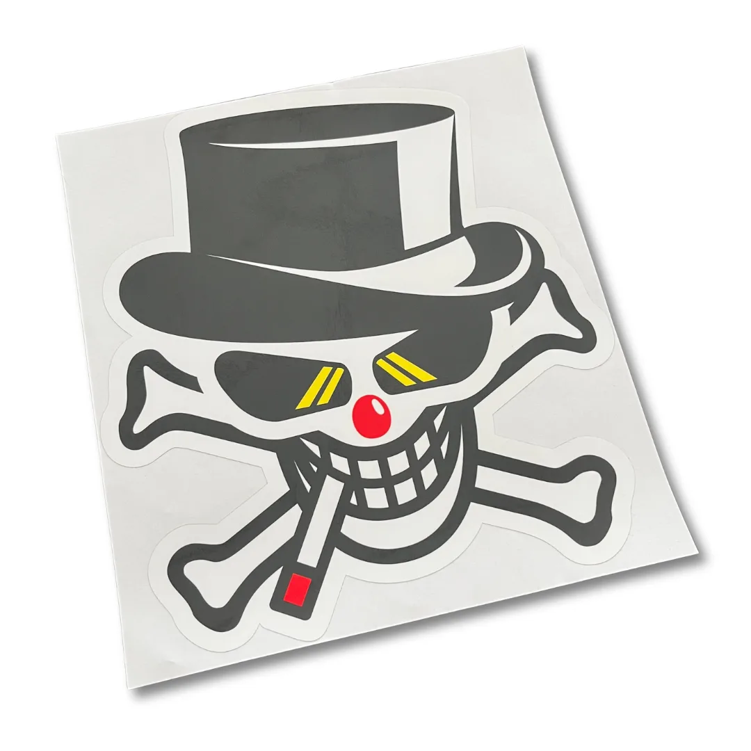 Origin Labo Hatted Skull Sticker