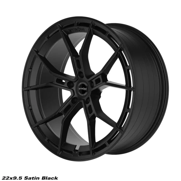 Ström STR-F5 22x9.5" 5x112 ET30, Satin Black